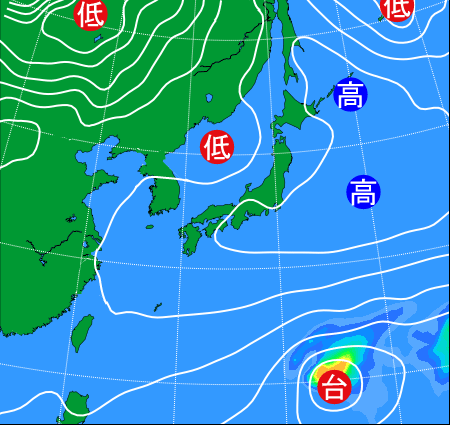 18年4月の天気図 過去の天気図 お天気 Com