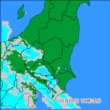 雨雲レーダー