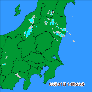 雨雲レーダー