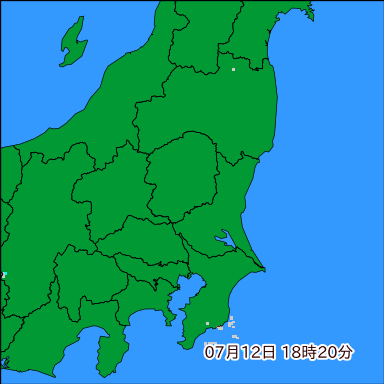 雨雲レーダー