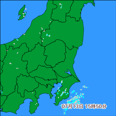 雨雲レーダー
