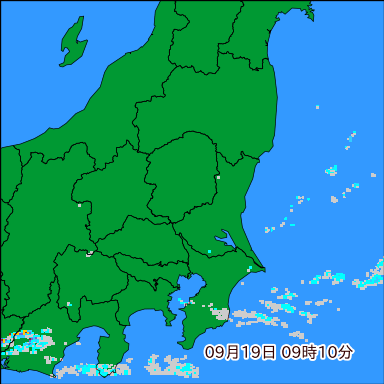 雨雲レーダー