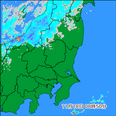 雨雲レーダー