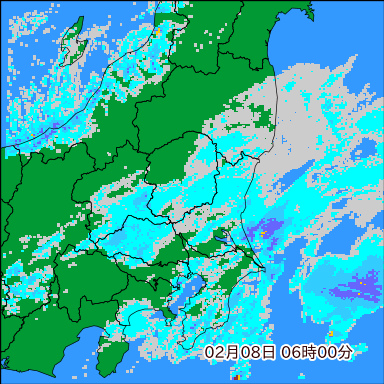 雨雲レーダー