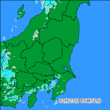 雨雲レーダー