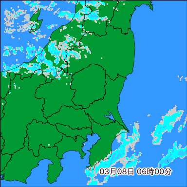 雨雲レーダー