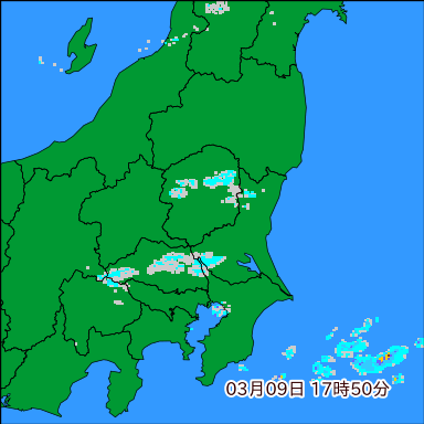 雨雲レーダー
