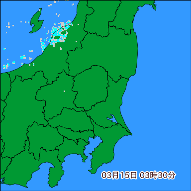 雨雲レーダー