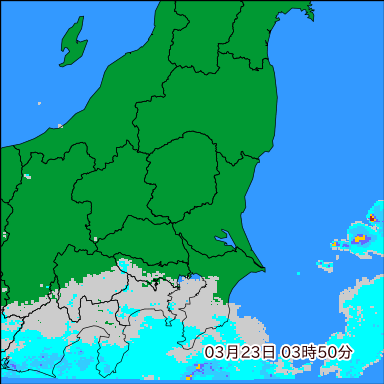 雨雲レーダー