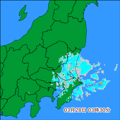 雨雲レーダー