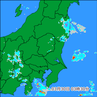 雨雲レーダー