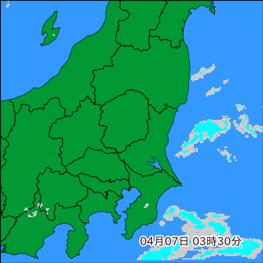 雨雲レーダー