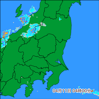 雨雲レーダー