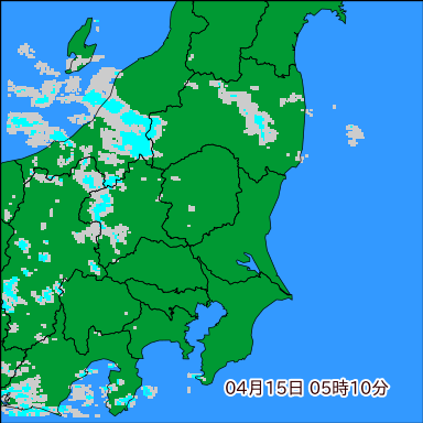 雨雲レーダー