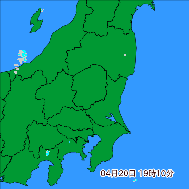 雨雲レーダー