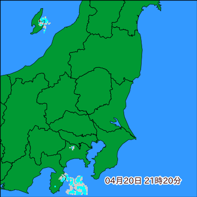 雨雲レーダー