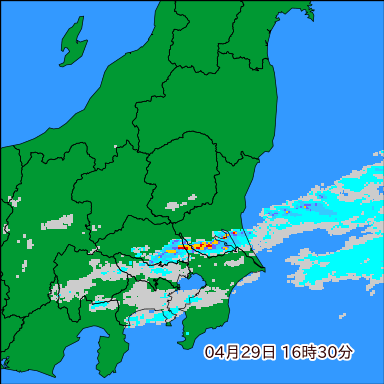 雨雲レーダー