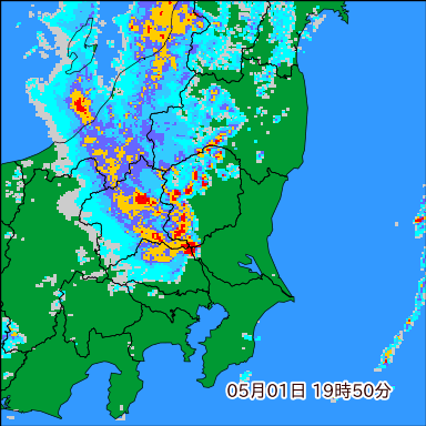 雨雲レーダー