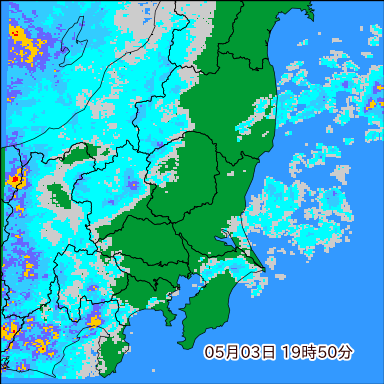 雨雲レーダー