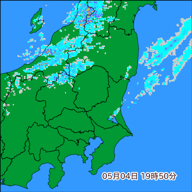 雨雲レーダー