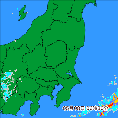 雨雲レーダー