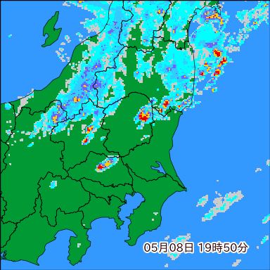雨雲レーダー