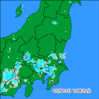 雨雲レーダー
