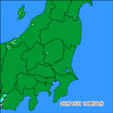 雨雲レーダー