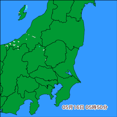 雨雲レーダー