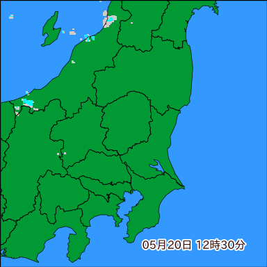雨雲レーダー
