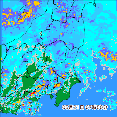雨雲レーダー
