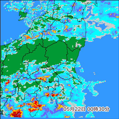雨雲レーダー