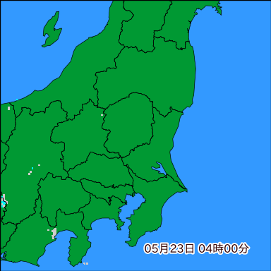 雨雲レーダー