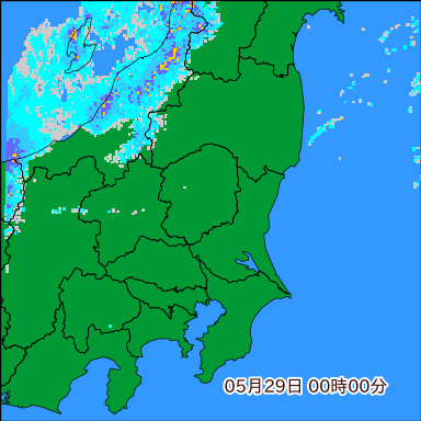 雨雲レーダー
