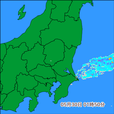 雨雲レーダー