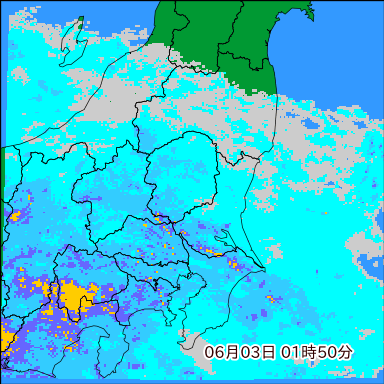 雨雲レーダー