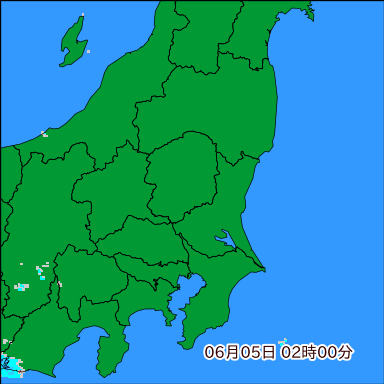 雨雲レーダー
