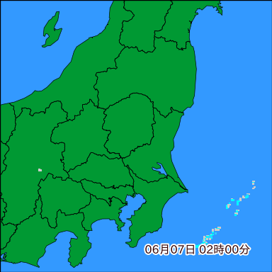 雨雲レーダー