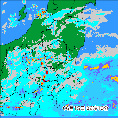 雨雲レーダー