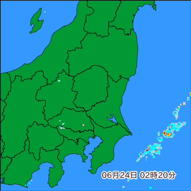 雨雲レーダー