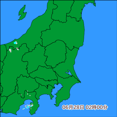 雨雲レーダー
