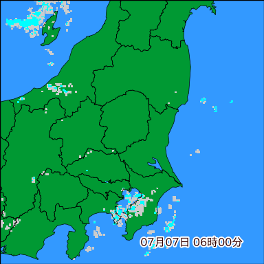 雨雲レーダー