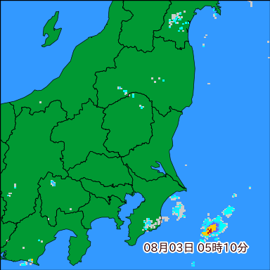 雨雲レーダー