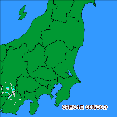 雨雲レーダー