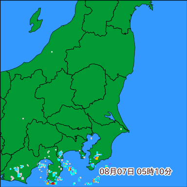 雨雲レーダー
