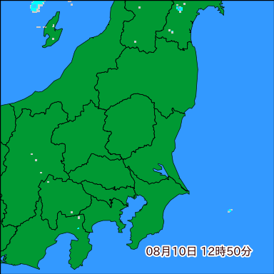 雨雲レーダー