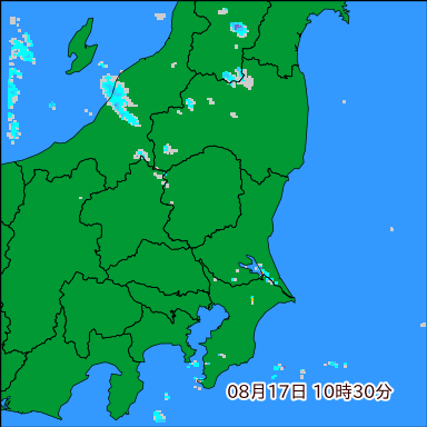 雨雲レーダー