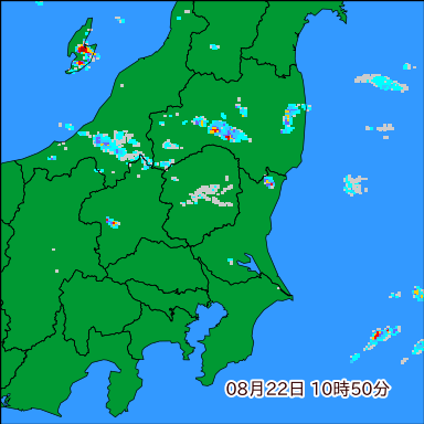 雨雲レーダー