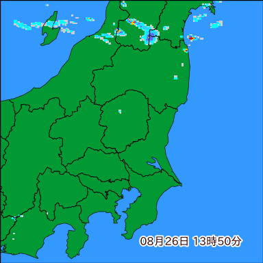 雨雲レーダー