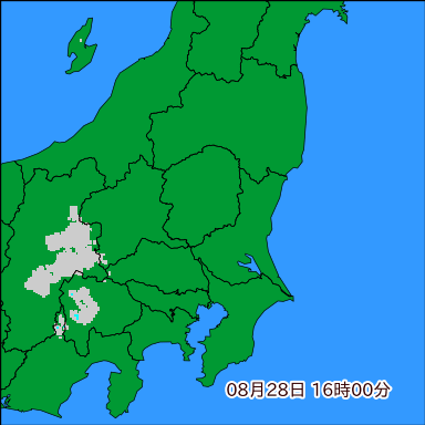 雨雲レーダー